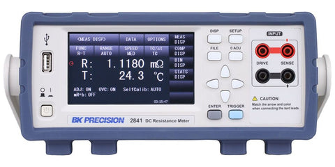 BK Precision 0.01% Accuracy DC Resistance Meter - Model 2841