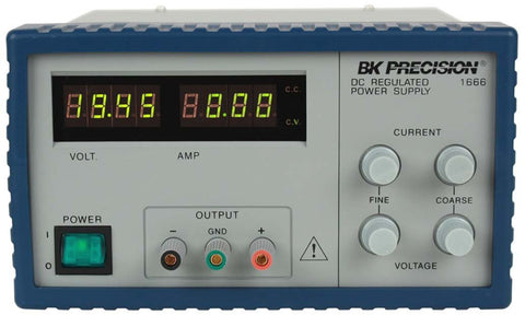 BK Precision Power Supply 0-40V 5A Switching - Model 1666