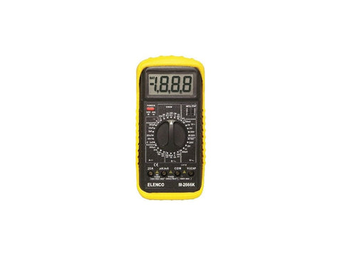 Digital Multimeter Kit with Capacitance / HFE Checker - Soldering Required