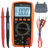 Digital Multimeter with LCD Display, Measures Inductance, Frequency, Temperature, Capacitance, Resistance