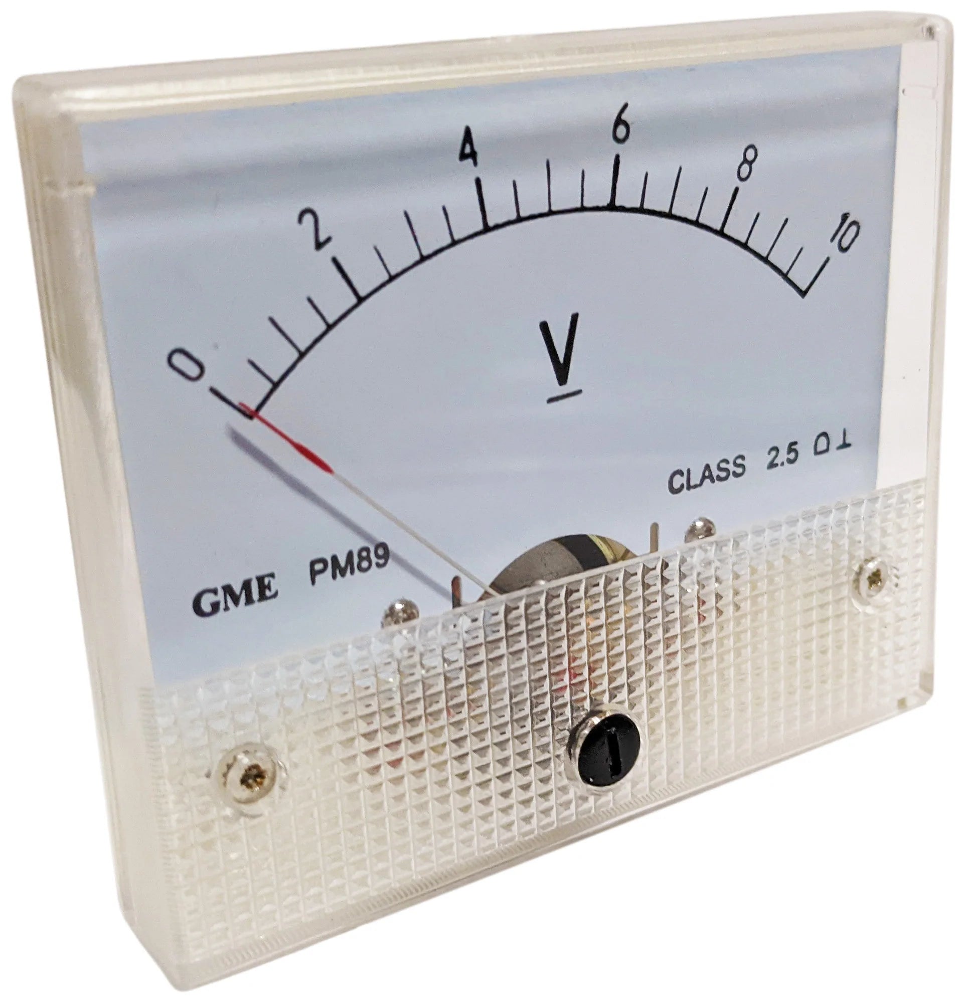 0-10V DC Volt Meter Movement, Analog, Panel Mount – Electronix Express