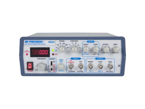 BK Precision 4 Mhz Function Sweep Generator LED Display Model 4003A