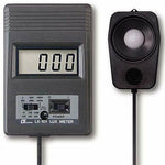 Pocket Size Digital Luxmeter, Measures 0-50,000 Lux in 3 Ranges, 4 Digit LCD