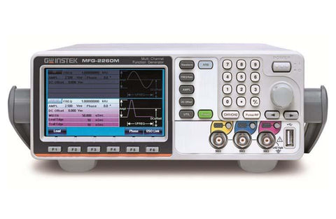 Instek MFG-2260M Dual Channel Arbitrary Function Generator (60MHz) with Pulse Generator and Modulation