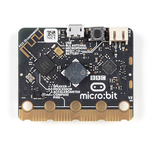 BBC Micro:bit V2 Go Club 10-Pack - Complete Coding Kits With Batteries & Cables For Schools & Groups