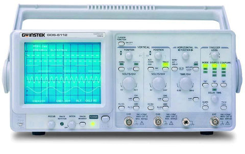 Instek 100 MHZ Dual Channel, Delay Sweep Oscilloscope With Save and Recall Function