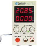 Variable DC Power Supply 0-18V, 0-2A with LED Displays