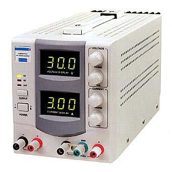 RSR DC Power Supply, Dual Output, 0-60V, 0-3A, 5V Fixed @ 1A