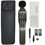 Sound Level Meter Type 2, 3 1/2 Digit, A & C Frequency Weighting, F & S Modes