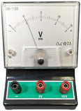RSR Analog Voltmeter for Measuring DC Voltage in a DC Circuit –1 to +3V or –5 to +15
