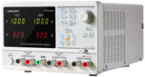 Siglent SPD3303C Programmable DC Power Supply - 3 Outputs, 220W Total Power