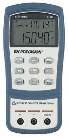 BK Precision 40,000 Count Dual Display Handheld LCR Meter With USB interface