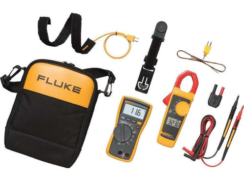 Fluke 116/323 HVAC Combo Kit - Includes Multimeter and Clamp Meter  