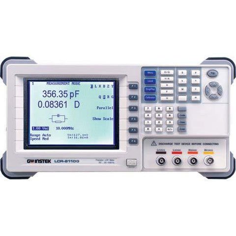 GW Instek LCR-8110G 10 MHz Precision LCR Meter with RS-232/GPIB Interface, 1 MHz Test Frequency
