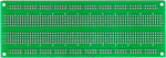 Solderable PC Protoboard, 830 Tie Points, 6.6" x 2.3"
