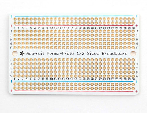 Adafruit Perma-Proto Half Size Breadboard