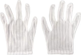 Small Size ESD Anti-Static Gloves (Pair), Conductive Woven Polyester & Cotton
