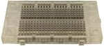 Premium Solderless Clear Breadboard with 270 Contact Points, Measures 3.35" x 1.83" x 0.35"