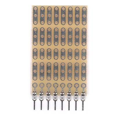 Uni-Sip Boards 5000 SERIES  8 -SIP Pins