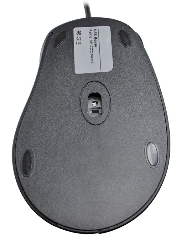 DIGITUS Ratón USB con cable, 3 botones, 1200 dpi - dealermarket