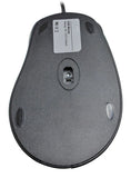 5 Button Scrolling USB Wired Optical Mouse, 1000 DPI - Black