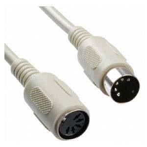 Keyboard Extension Cables DIN5 M to F 6 Feet