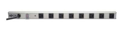 Outlets 8  Length 24 Inches  15A breaker