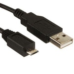 USB A to USB B Micro Cable 1.5ft