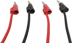 Banana to Banana Test Lead Set - Includes 1 Red and 1 Black, 36" Length