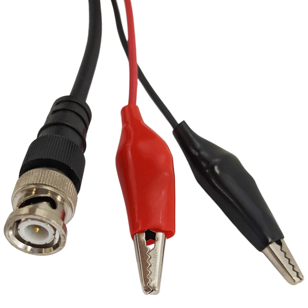 thumbnail image 2 of 15A Electrical Test Leads Set With Alligator Clips – Jumper Wires, Copper Clips, Red/Black 2 of 3