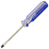 3/16" x 3" Slotted Screwdriver with Magnetic Tip and Pocket Clip