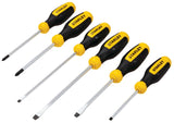Stanley 6-Piece Screwdriver Set, Includes Phillips and Slotted Tip Types (STHT60025)