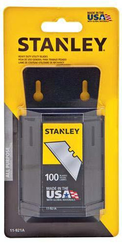 Stanley 100 Pack heavy duty utility blades