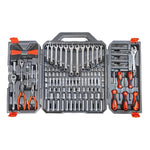 Crescent 180 Pc. 1/4" and 3/8" Drive 6 Point SAE/Metric Professional Tool Set