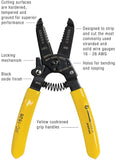 Jonard Tools 16-26 AWG Wire Stripper and Cutter, 6-3/4" Length (JIC-1626)