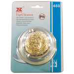 Xytronic Tip Cleaner with Non-Corrosive Brass Wire Sponge (No Water Needed)