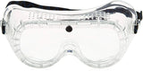 Clear ANSI Z87+ Safety Goggles with Adjustable Strap, CE EN166