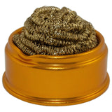 Soft Coiled Brass Soldering Iron Tip Cleaner Wire Sponge for Lead-Free Solder