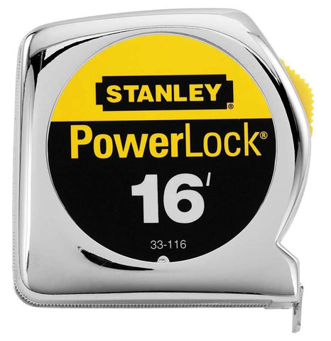 Stanley Tape Measure 16 ft. with power lock