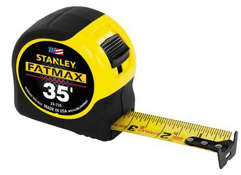 Stanley MAX tape Measure 35 ft. 11ft. standout