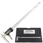 12-Inch Stainless Steel Electronic LCD Digital Vernier Caliper Gauge Micrometer with Carrying Case, Silver