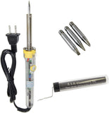 RSR 50W Adjustable Variable Temperature Soldering Iron (120Vac 60Hz) - 3 Tips and Solder Tube