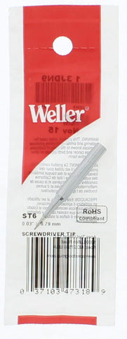 Weller ST6 0.031 in Soldering Screwdriver Tip