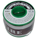 Lead-Free Solder 1/2 lb Spool, .031" Diameter, 99% Tin, .3% AG, .7% CU