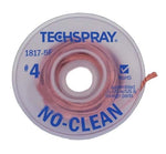 Tech Spray No-Clean Desoldering Braid 5 Ft. 0.098 Inches - 2.5mm