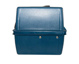 3 Tray Storage Box, Jumbo Size : 17" x 8" x 8 ¾", Blue Color