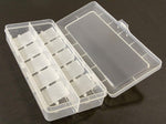 Utility Component Storage Boxes - 2 to 12 Divisions Flexible -  Polypropylene