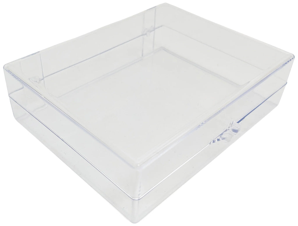 Clear rigid plastic boxes deals