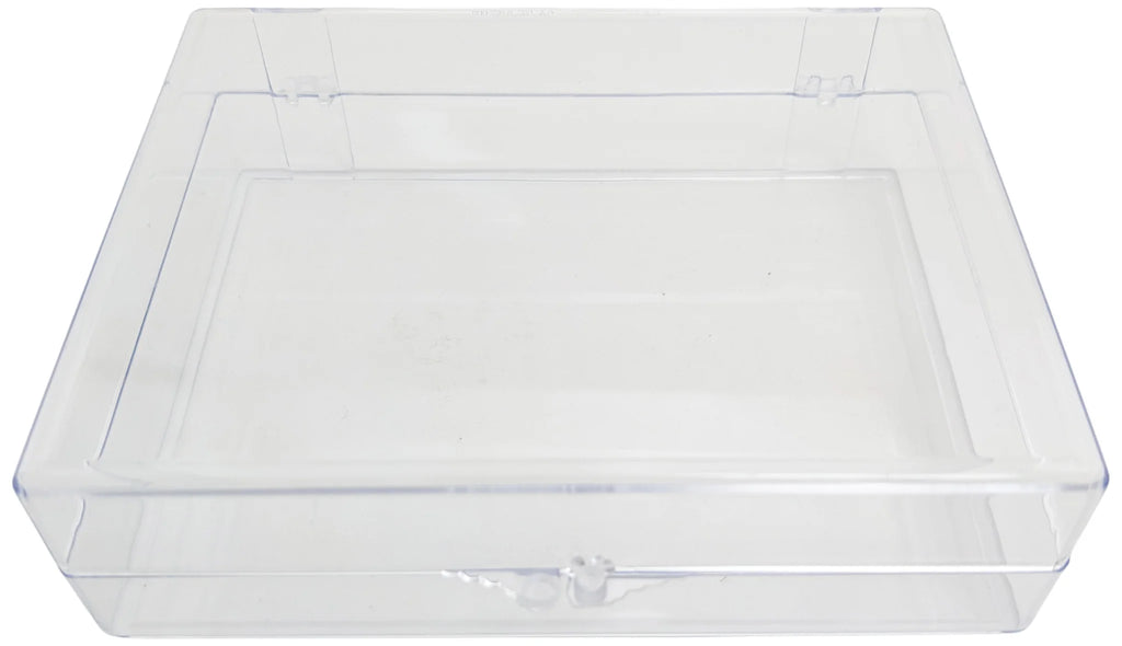Rigid clear online hinged plastic boxes