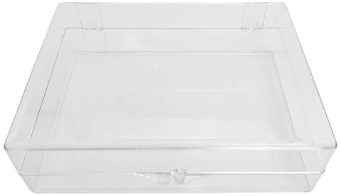 Rigid clear hinged best sale plastic boxes